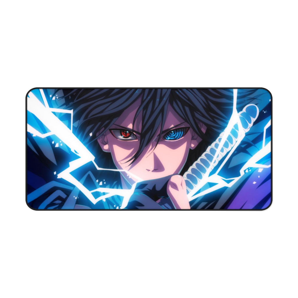 Desk Naruto Anime Mouse Pad / Desk Mat - Sasuke Uchiha