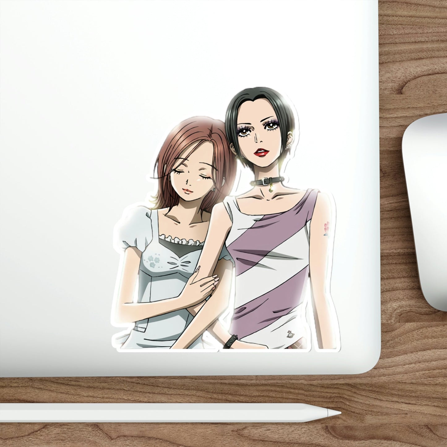 Komatsu and Osaki Nana Anime Sticker - Kawaii Waterproof Decal