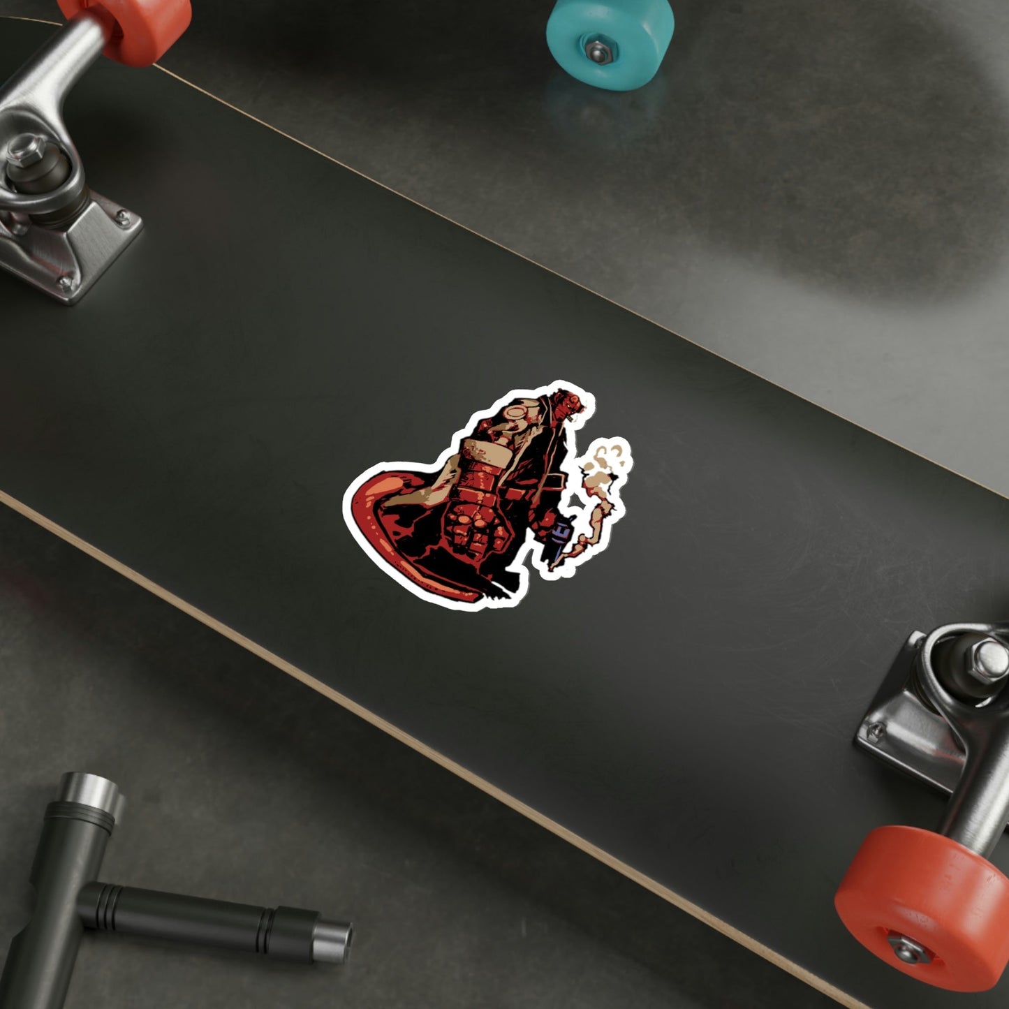 Hellboy Waterproof Sticker - Weatherproof Vinyl Car Decal