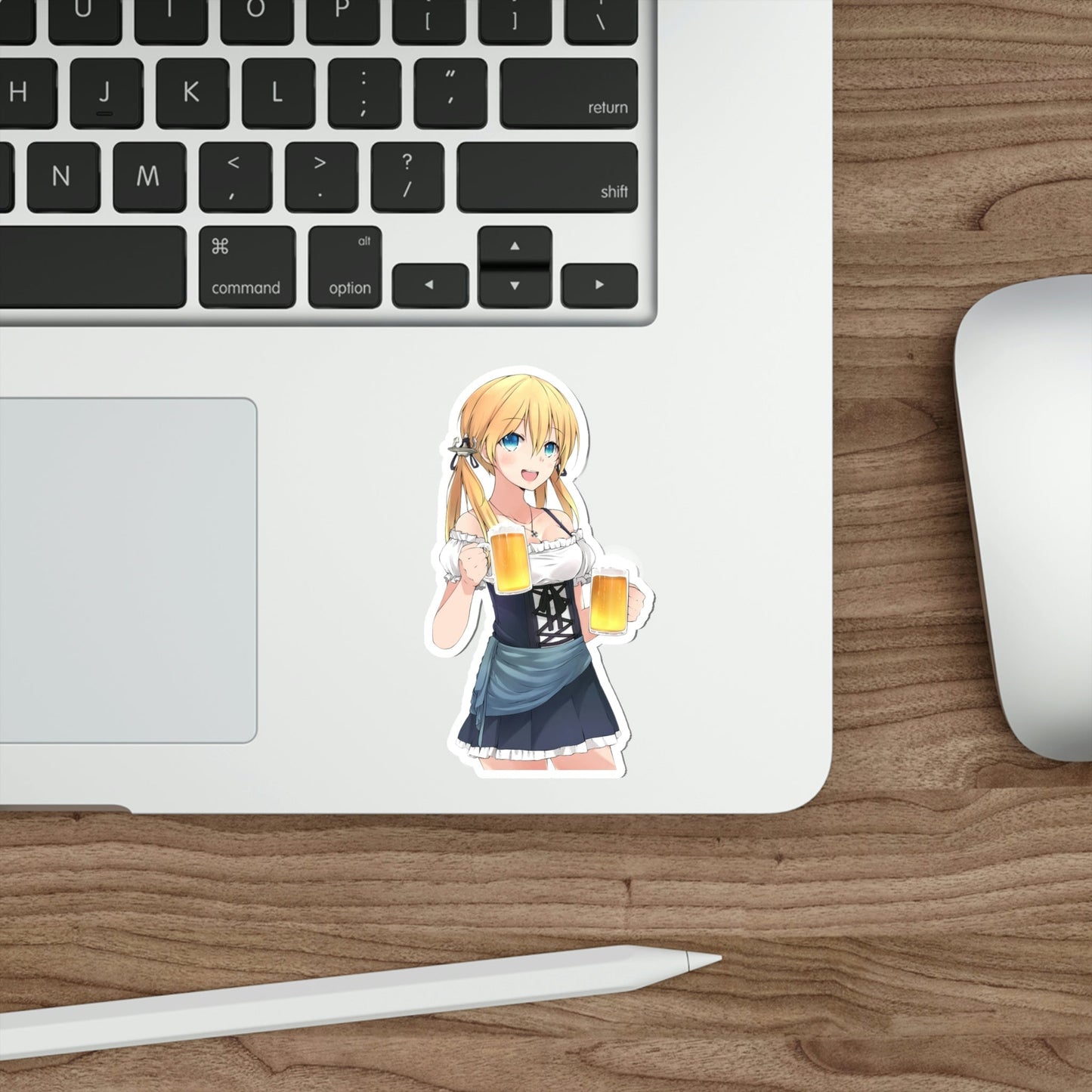 Oktoberfest Beers Prinz Eugen Kancolle Kantai Collection Sticker - Kawaii Waterproof Decal