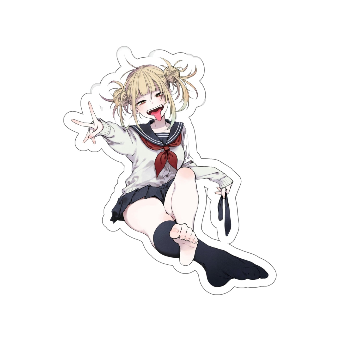 Himiko Toga Feet My Hero Academia MHA Waterproof Sticker - Weatherproof Vinyl Car Decal