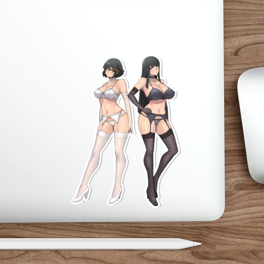 Kill la Kill Lingerie Waifus Waterproof Sticker - Ecchi Vinyl Decal