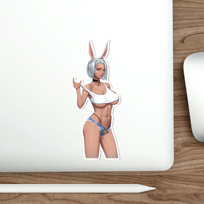 Sexy Viera Final Fantasy 14 Waterproof Sticker - Weatherproof Vinyl Car Decal