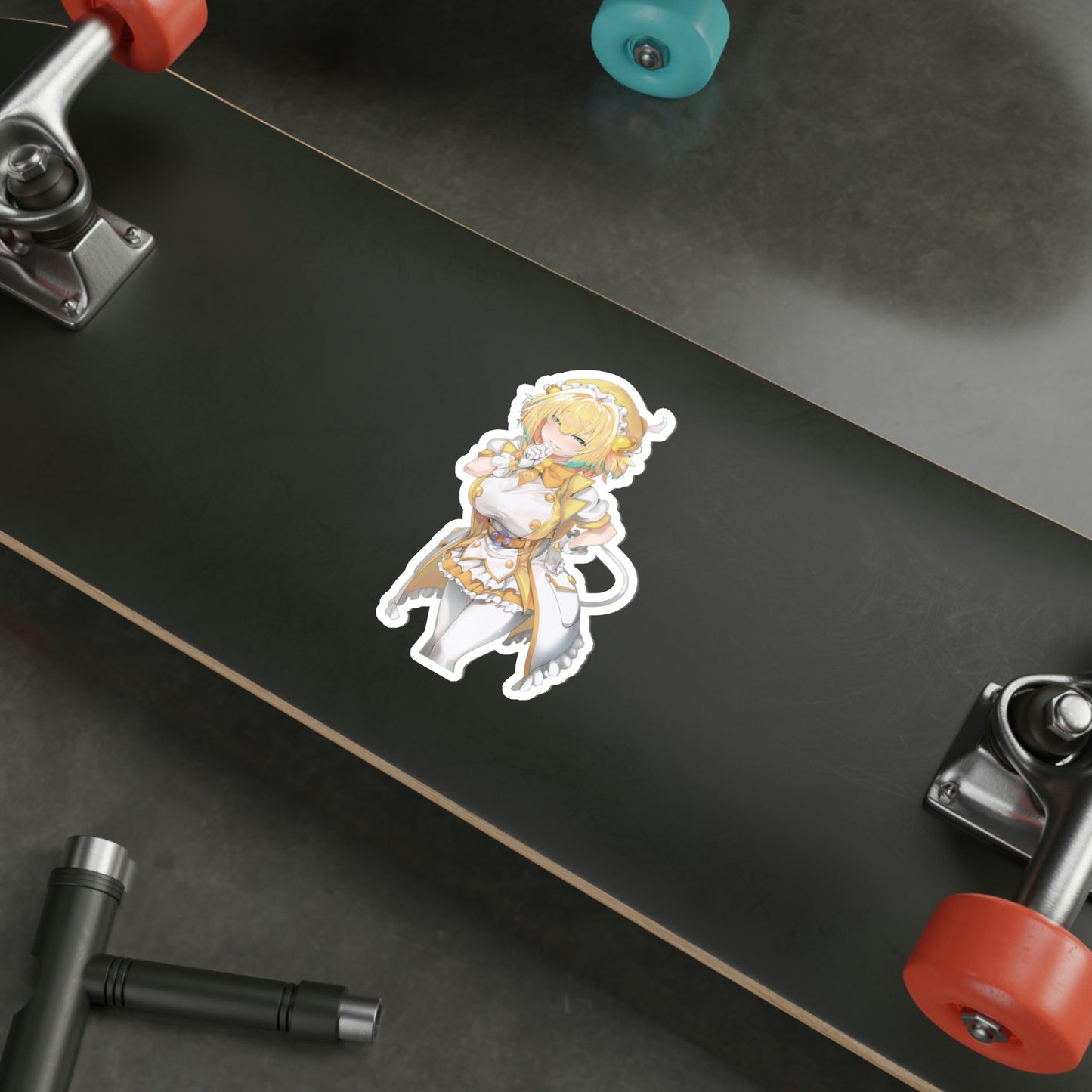 Bomber Girl Waifu Bomberman Waterproof Sticker - Weatherproof Vinyl Car Decal