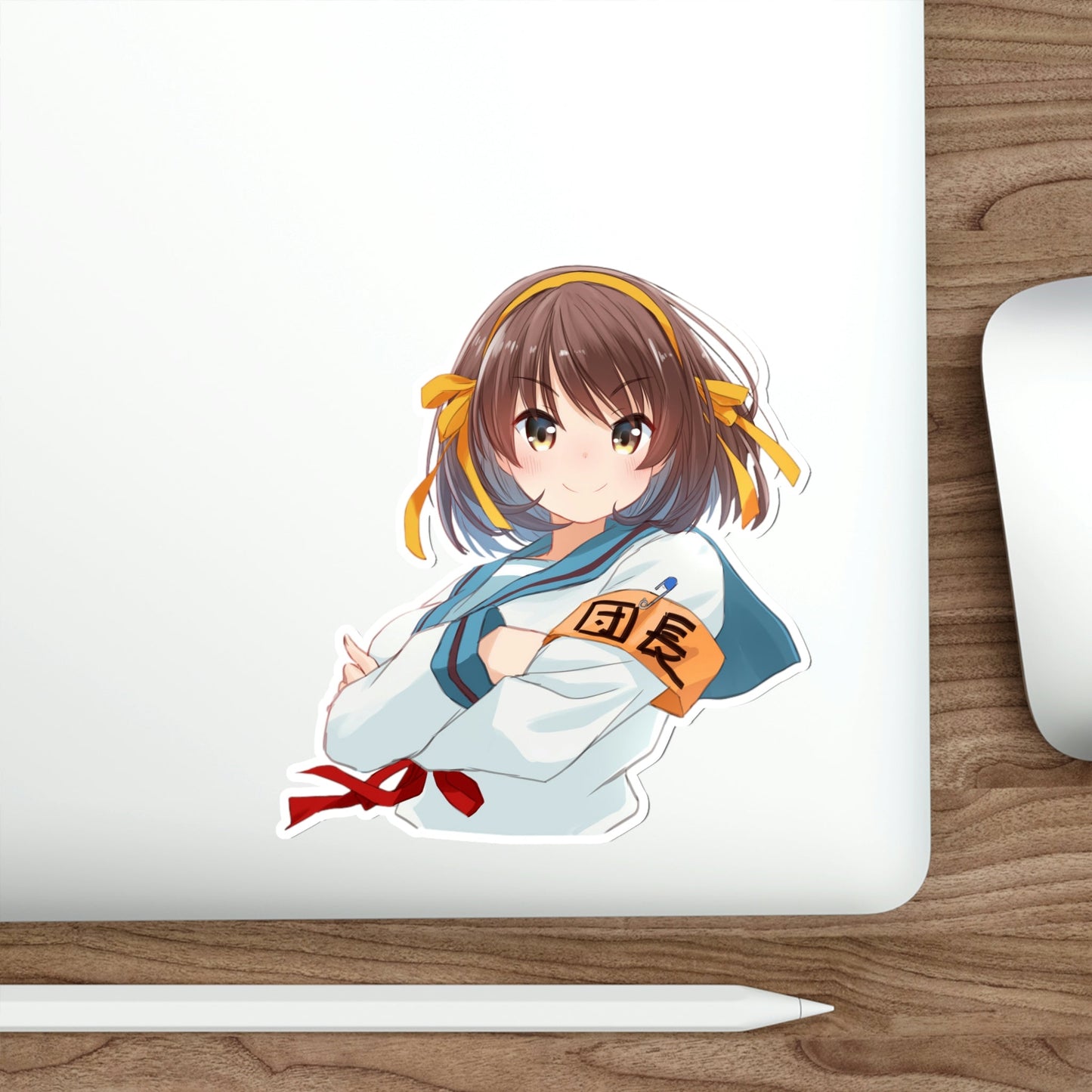 Haruhi Suzumiya Peeker Waterproof Sticker - Weatherproof Vinyl Car Decal