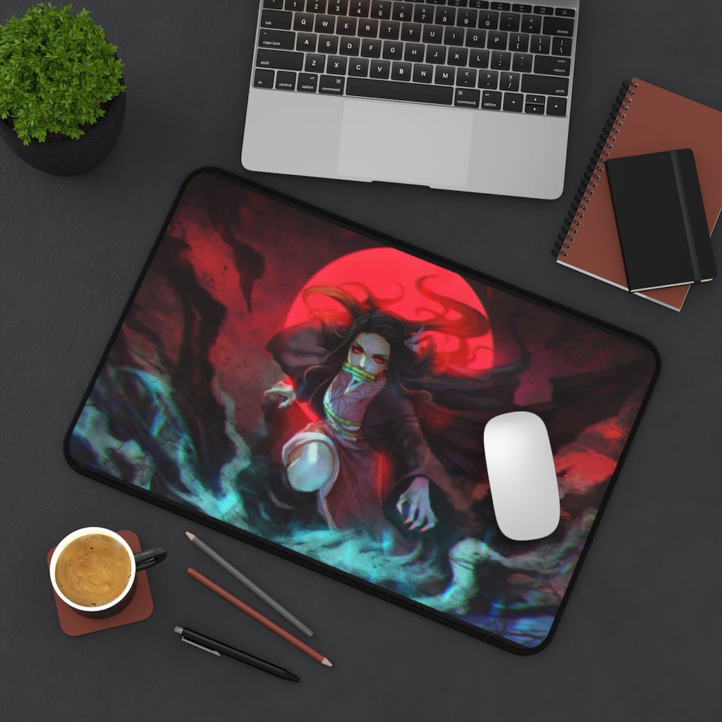 Demon Slayer Mouse pad Anime Large Desk Mat - Nezuko Kamado - The Mouse Pads Ninja Home Decor