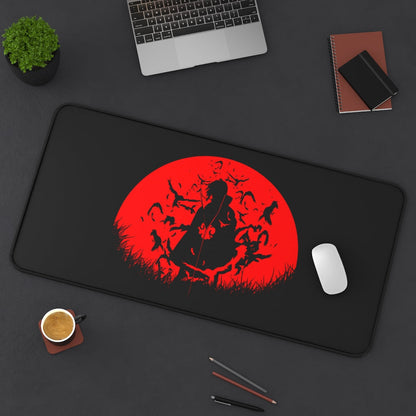 Uchiha Itachi - Naruto Shippuden Anime Computer Mouse Pad / Desk Mat - The Mouse Pads Ninja 31" × 15.5" Home Decor