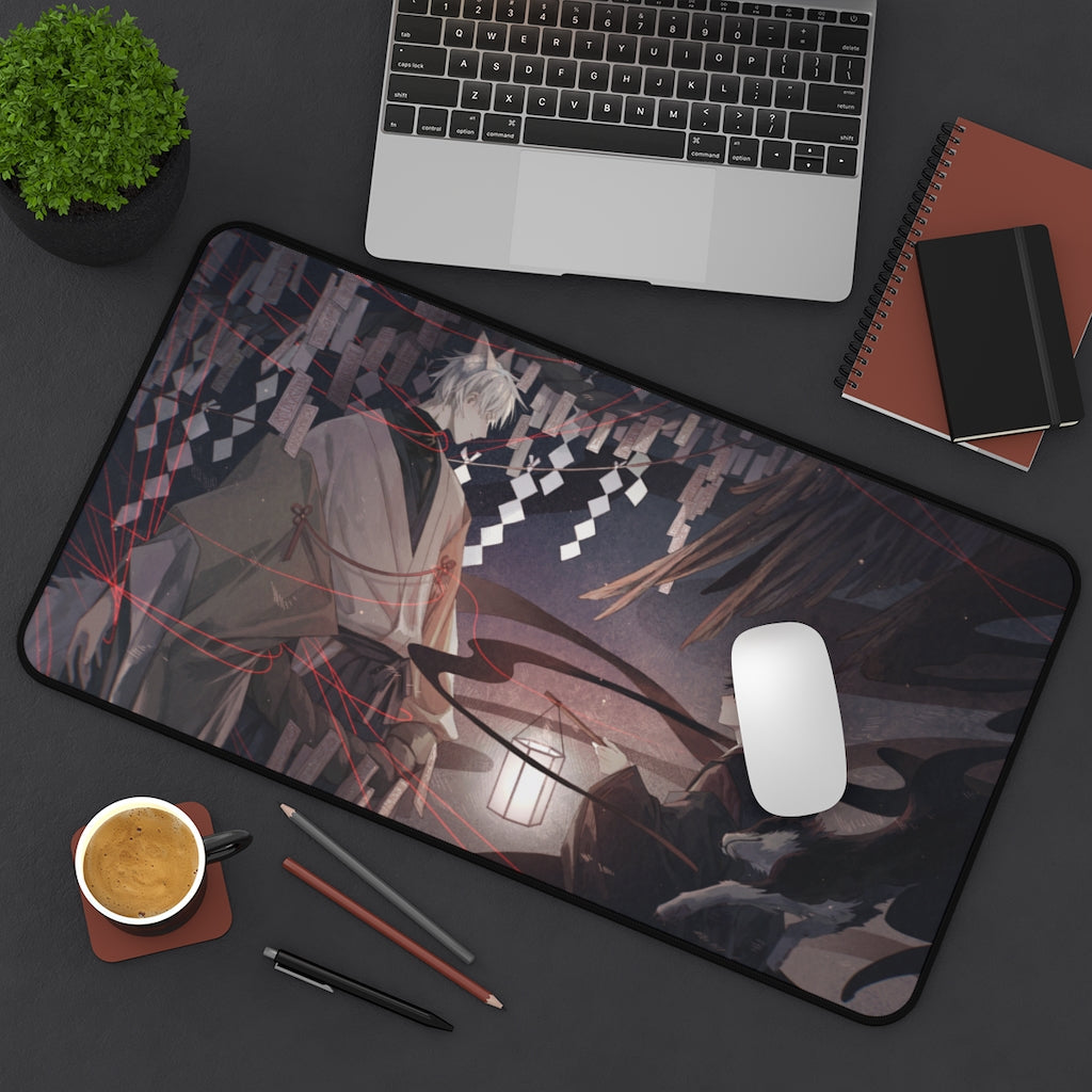 Jujutsu Kaisen Large Mouse pad / Desk mat - Gojo Satoru & Fushiguro - The Mouse Pads Ninja Home Decor