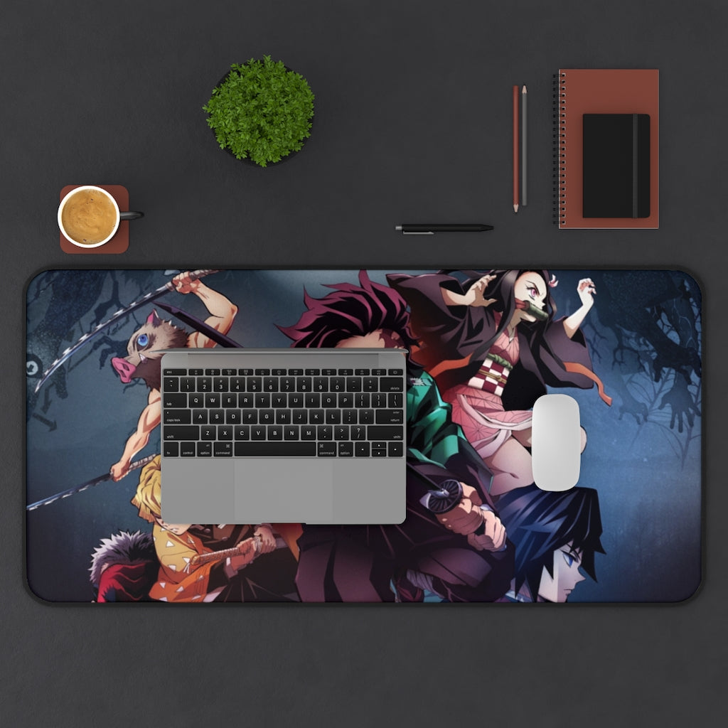 Demon Slayer Mouse pad Anime Large Desk Mat - Main Characters - The Mouse Pads Ninja Home Decor