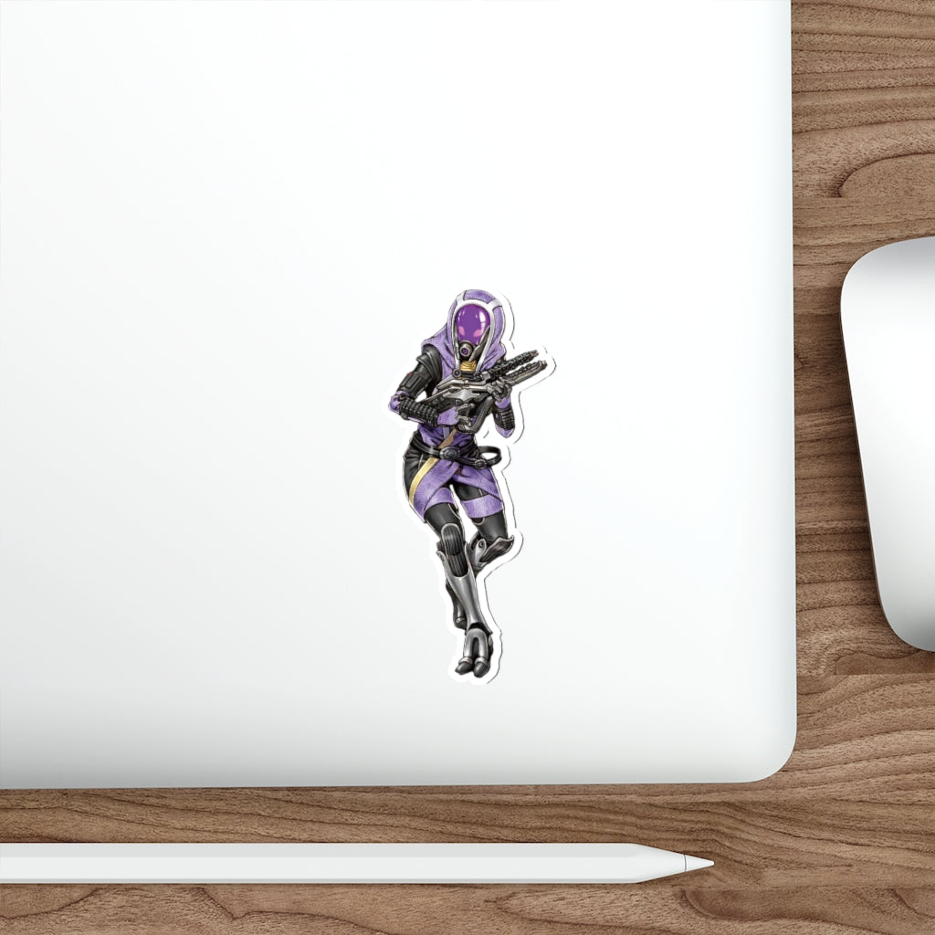 Tali Zorah Mass Effect Waterproof Sticker - Ecchi Vinyl Decal