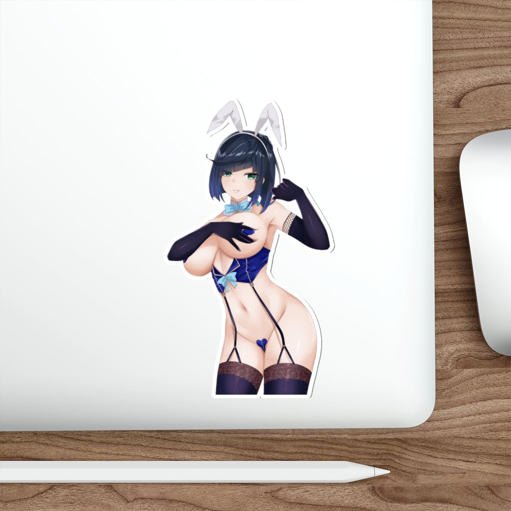 Genshin Impact Yelan Thick Bunny Girl Waterproof Sticker Decal