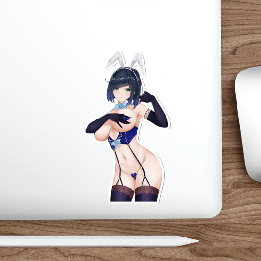 Genshin Impact Yelan Thick Bunny Girl Waterproof Sticker Decal