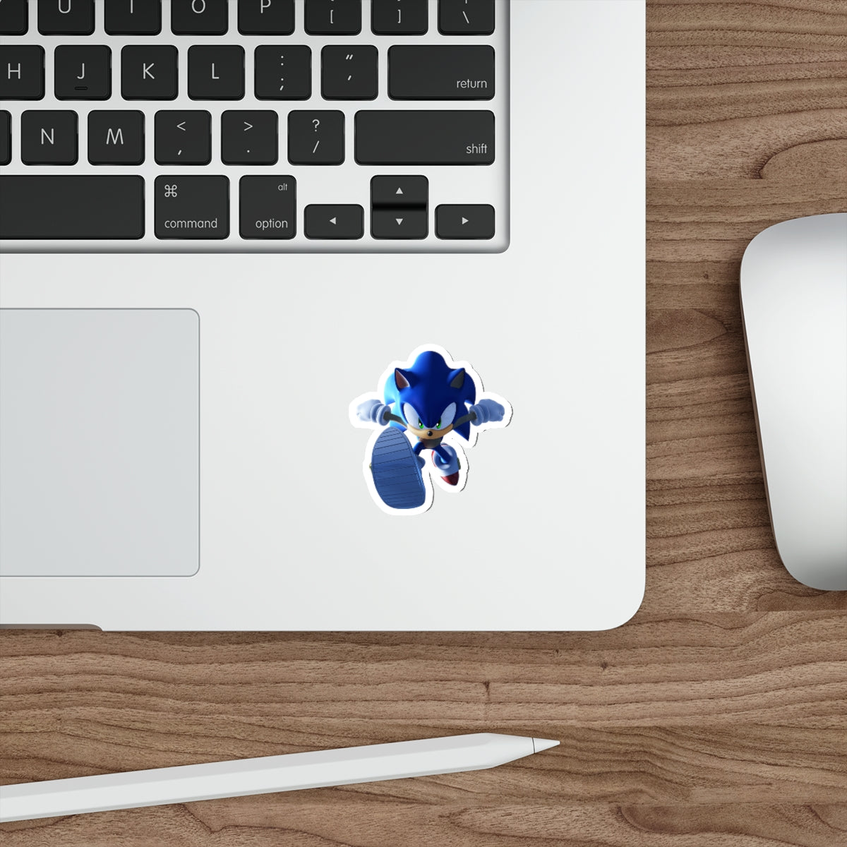 Running Sonic the Hedgehog Waterproof Sticker - Weatherproof Vinyl Car Decal