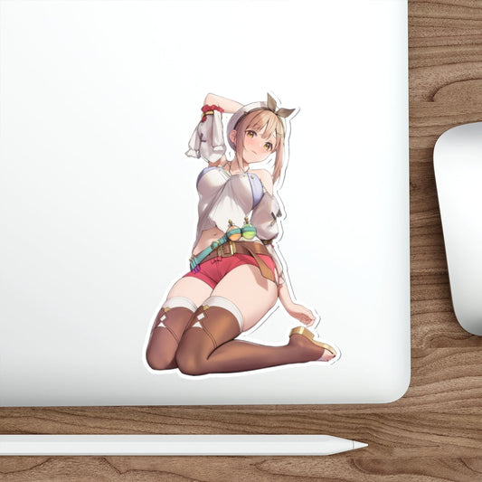 Kawaii Reisalin Stout Atelier Ryza Waterproof Sticker - Ecchi Vinyl Decal