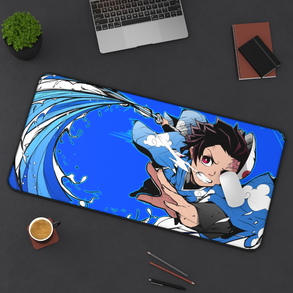 Demon Slayer Mouse pad Anime Large Desk Mat - Tanjirou - The Mouse Pads Ninja 31" × 15.5" Home Decor