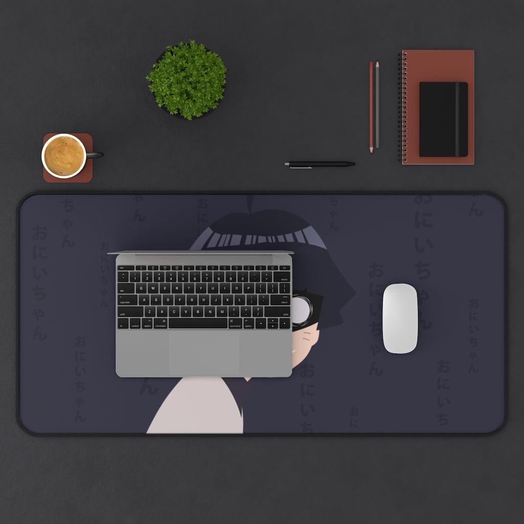 Naruto Anime Mouse Pad / Desk Mat - Himawari Scary look