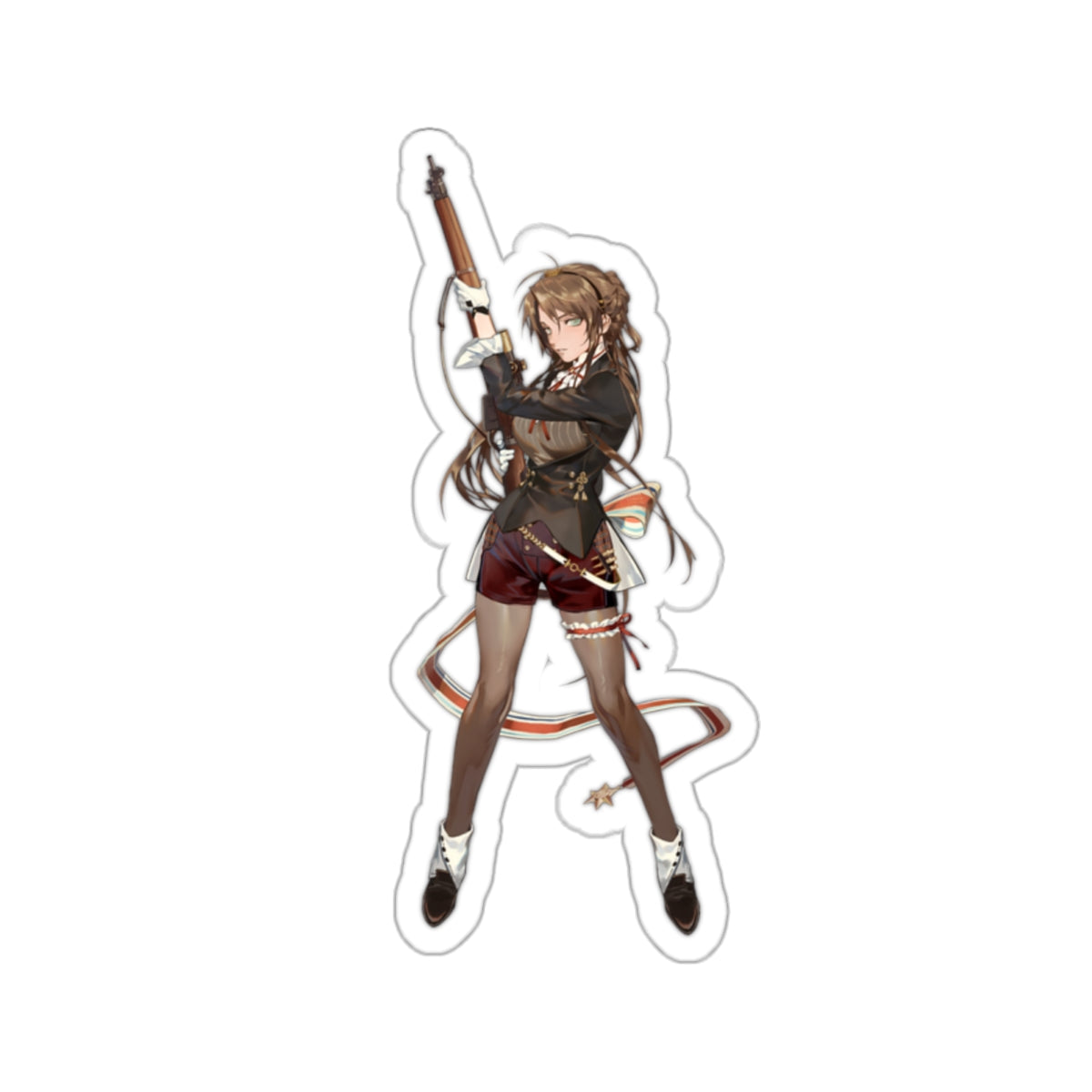 Gun Loaded Lee Enfield Girls Frontline Waterproof Sticker - Weatherproof Vinyl Car Decal