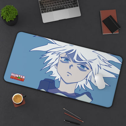 Hunter X Hunter anime Mouse Pad /Desk Mat - Killua Zoldyck - The Mouse Pads Ninja 31" × 15.5" Home Decor