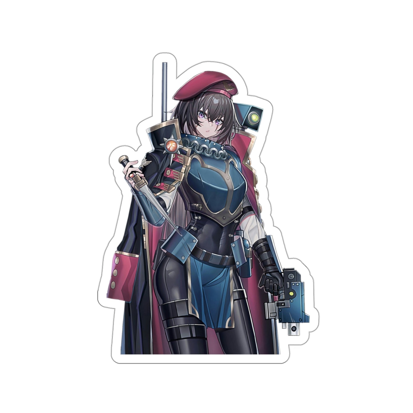 Tempestor Prime Waifu Warhammer 40k Waterproof Sticker - Weatherproof Vinyl Car Decal