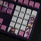 Genshin Impact Beelzebul Key Caps -RGB Lighting Effect OEM Height PBT Keycaps - For 61/87/104/108 Keys Keyboard