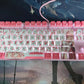 Genshin Impact 108 Key caps - Cherry Blossoms Yae Miko Keyboard Pink PBT Keycaps - For 61/87/104/108 Key Keyboard